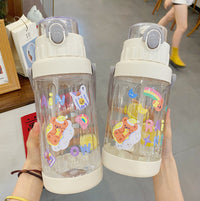Large Water Bottle Creative Portable Male Student Plastic Cup