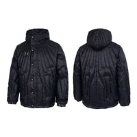 Niche Metal LOGO Hoodie Warm Dark Jacket INS Men's And Women's Coats
