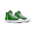 Printed Couple High-top Canvas Shoes