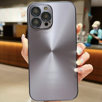 New Aurora CD Pattern Phone Case With A Simple Matte Finish