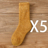 Wool Socks Women's Winter Warm Thickening