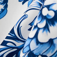Retro Flower Pattern 3D Digital Printing Suit