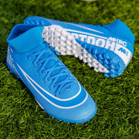 High-top Football Shoes, Broken Nails, Hidden Anti-skid Spikes Football Shoes