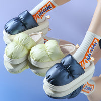 Down Slippers Soft Warm Winter House Shoes For Women