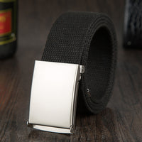 Matt Buckle Canvas Belt Candy Color