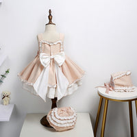 Girls Sling Dress Lolita Princess Dress Children's Dress Set