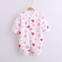 Children's Fashion Combed Cotton Printed Jumpsuit