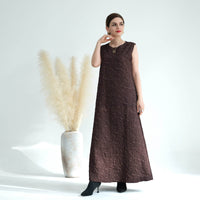Women's Dubai Stitching Cardigan Vest Dress Robe