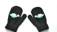 Children's Cartoon Warm And Velvet Thick Knitted Gloves