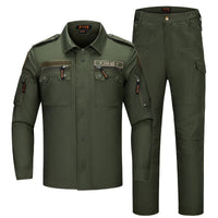 Men's Quick-Drying Breathable And Wear-Resistant Outdoor Colorful Long-Sleeve Suit