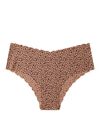 European And American Seamless Ice Silk Briefs Sexy Breathable With Print