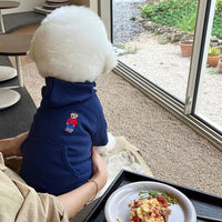 Dog Clothes Cartoon Bear Satchel Sweater