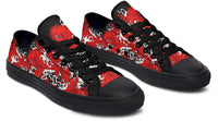 Fashion Printed Couple High Top Canvas Shoes