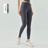 Women's Fashion Simple Drawstring High Top Sports Trousers
