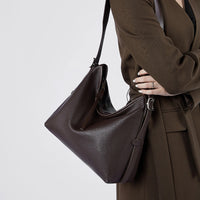 Women's Leather Underarm Shoulder Messenger Bag
