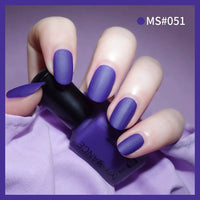 No Bake Velvet Matte Scrub Nail Polish