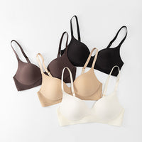 Smooth-surface Womens Underwear For Small Chests With A Push-up Effect