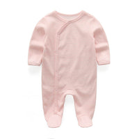 Newborn Baby Clothes Boneless Pair Buckle Onesie