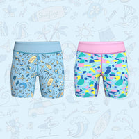 Warm Surfing Upstream Neoprene Swimming Trunks