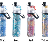 Outdoor Sports Water Bottle With Double-Walled Insulation For Cold Drinks And Spraying