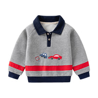 New Autumn Children's Cartoon Comfortable Warm Bottoming Shirt