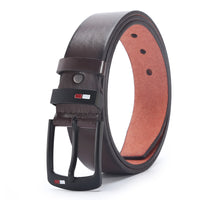 Men's Fashion Alloy Dripping Oil Pin Buckle Belt