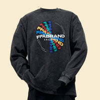 Washed American Retro Fashion Brand T-shirt