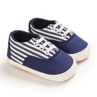 Fashionable And Cute 0-1 Year Old Baby Rubber-soled Canvas Toddler Shoes