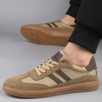 German-trained Men's Genuine Leather Breathable Sneakers