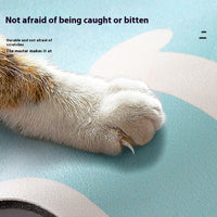 Pet Feeding Mat Silicone Non-slip Waterproof Feeding Splash-proof Mat