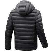 Men's Autumn And Winter Plus Velvet Thickening Charging Intelligent Electric Heating Cotton Clothing