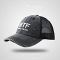 Couple's Letter Embroidered Washed Mesh Baseball Cap