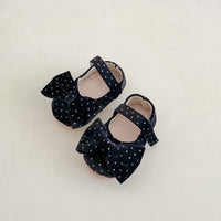 Spring And Autumn Baby Girl Toddler Shoes Big Bow Cute