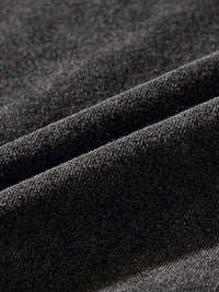 Heavy Washed Sweatshirt Men's Coat