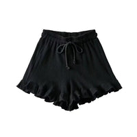 Versatile Casual Women's Lace Elastic Waist Shorts