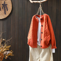 Twist Women's Sweater Knitted Cardigan Jacket