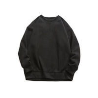 Suede No Hat Rope Hooded Sweater For Men