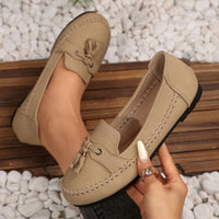 Women's Slip-on Casual Tassel Soft-Soled Shoes