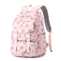Printed Lightweight Backpack Large Capacity Middle School Student Schoolbag