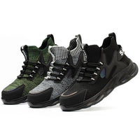 Summer Breathable Steel Toe Cap, Anti-smash, Anti-stab, Lightweight And Comfortable Protective Shoes
