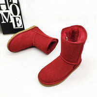 Personalized Mid-calf Length Snow Boots