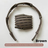Folding headband-pink-6 * 7cm-1 piece