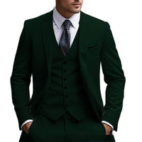 European And American Plus Fat Foreign Trade Plus Size Suit Three-piece Suit