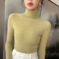 Autumn And Winter Pullover Inner Bottoming Shirt Tight Stretch Women's
