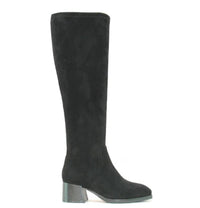 Women's Solid Color Fashion Frosted Long Martin Suede Boots