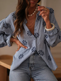 Women's Slimming Casual Loose-fitting Top With A Small Stand-up Collar