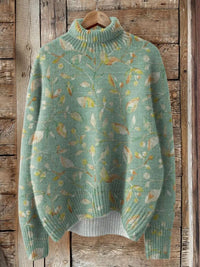 Fashion Personalized Ladies Loose Sweater Top