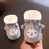 Baby Cotton Shoes Fleece-lined Thick Soft Soled Warm