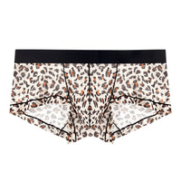 Men's Leopard Print Underwear Ultra-thin Breathable