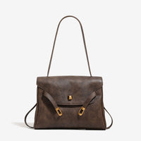 Womens Fashionable Retro Casual Minimalist Shoulder Bag